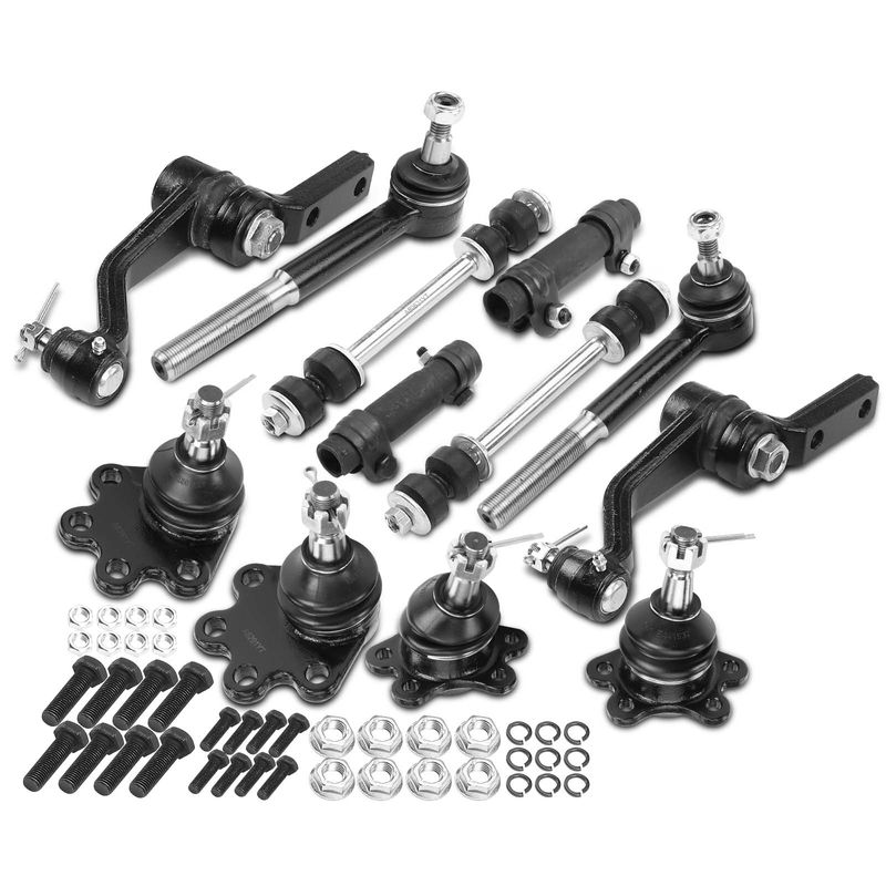 12x Idler Arm Sway Bar Link Tie Rod Ball Joint for Chevy Astro GMC Safari