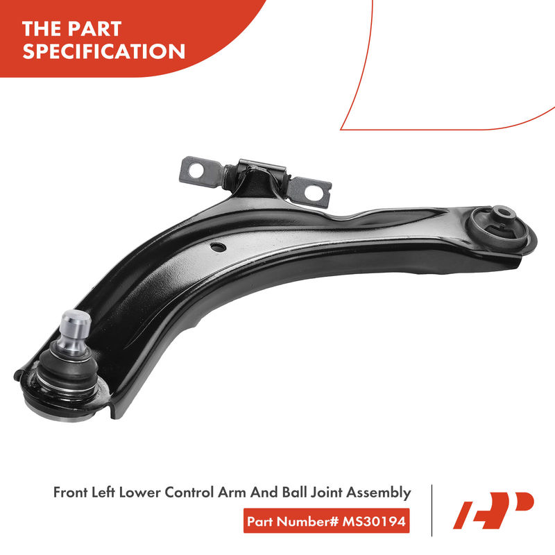 6x Control Arm with Ball Joint & Tie Rod End for Nissan Rogue 08-13 Rogue Select