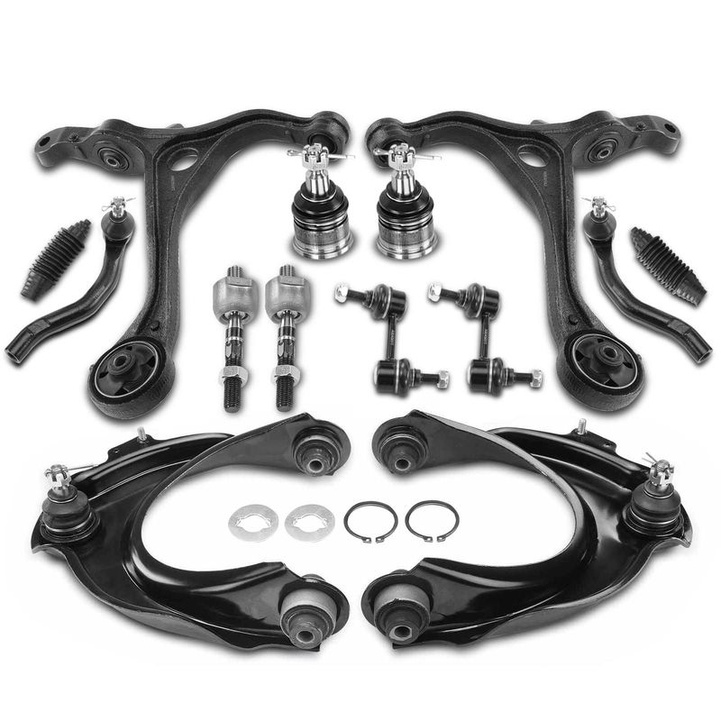 14x Control Arm with Ball Joint & Sway Bar Link for Honda Accord 2003-2006