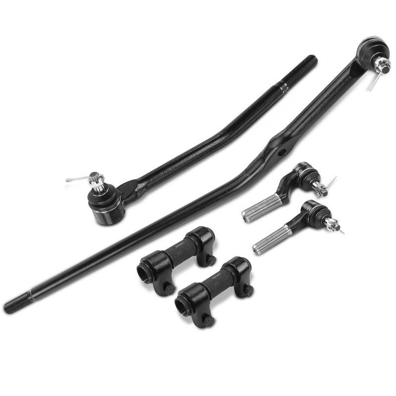 6x Steering Drag Link Tie Rod End for Ford E-250 E-350 Econoline Club Wagon