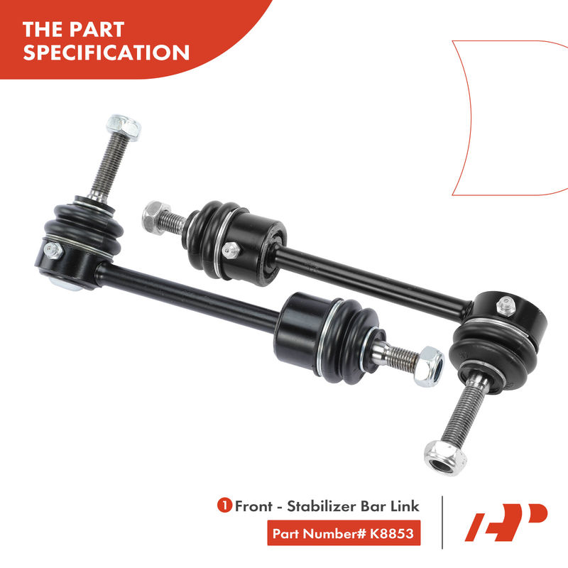 10x Sway Bar Link Tie Rod Pitman Idler Arm for Ford Crown Victoria 1995-1997