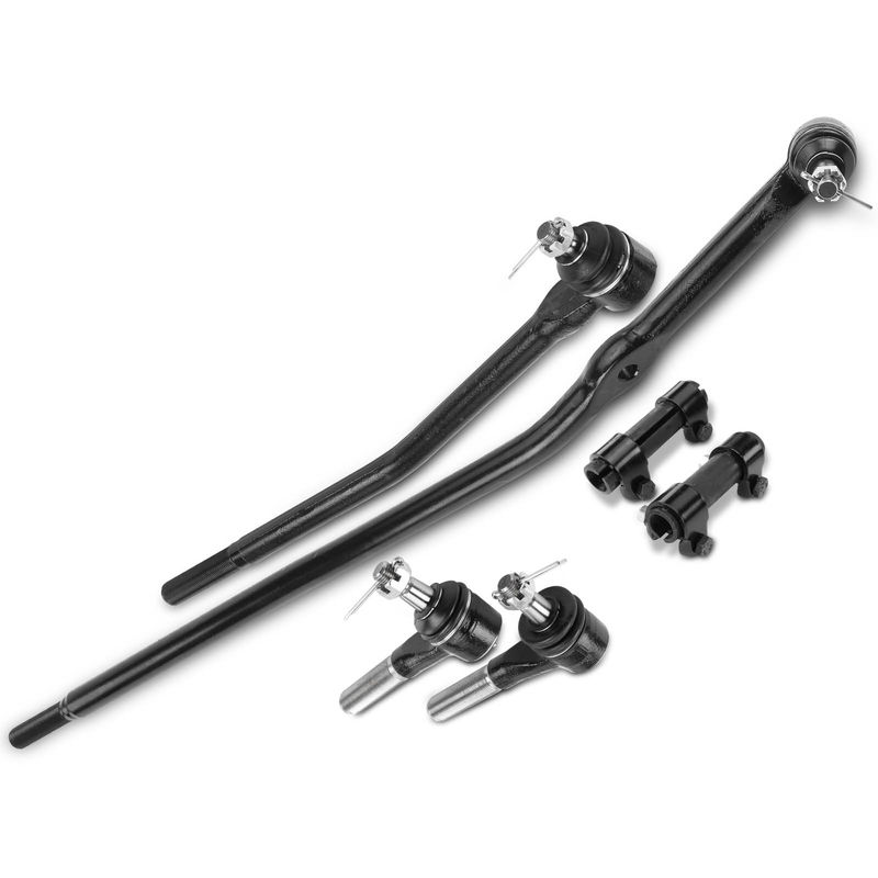 6x Steering Drag Link & Tie Rod End for Ford E-150 E-150 Club Wagon