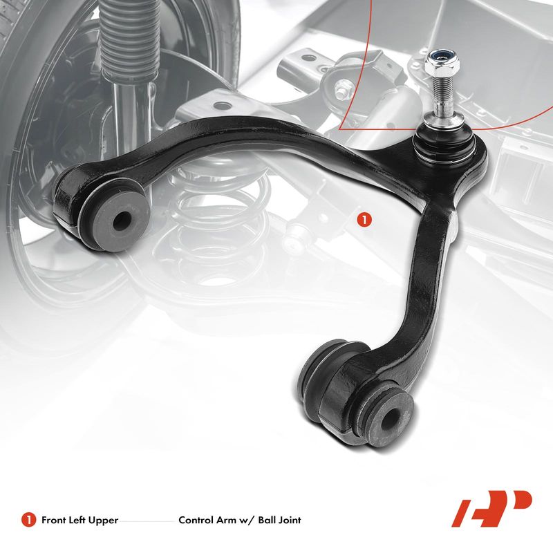 Front Left Upper Control Arm Ball Joint Assembly for Ford Crown Victoria 03-11