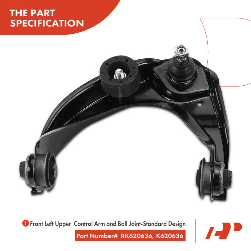 6x Control Arm with Ball Joint & Tie Rod End for Ford Fusion 2006-2009 Mercury