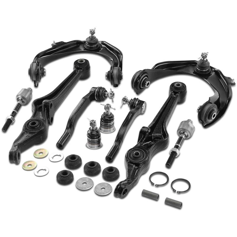 12x Control Arm Ball Joint Tie Rod Strut Mount for Honda Accord 98-02 Acura TL