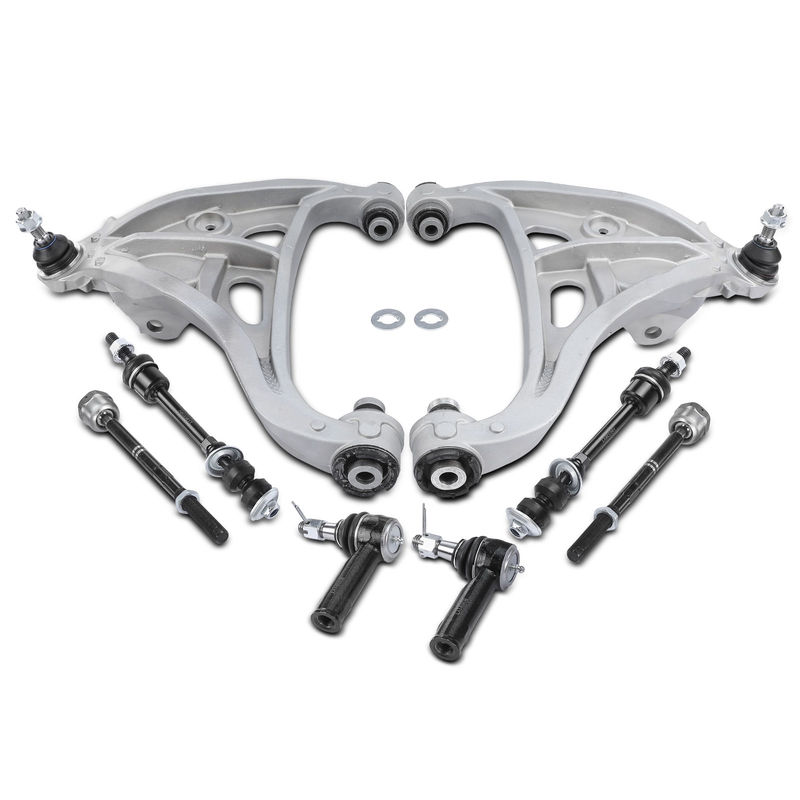 8x Control Arm Ball Joint & Sway Bar Link Tie Rod End for Ford F-150 05-06