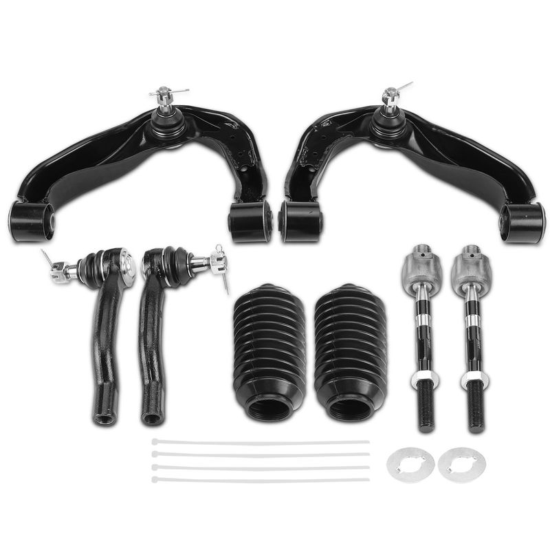 8x Control Arm & Ball Joint Tie Rod End for Nissan Frontier 05-19 Pathfinder