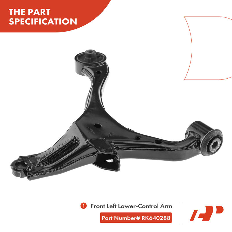 Front Left Lower Suspension Control Arm for Honda Civic 2001-2005 1.3L 1.7L