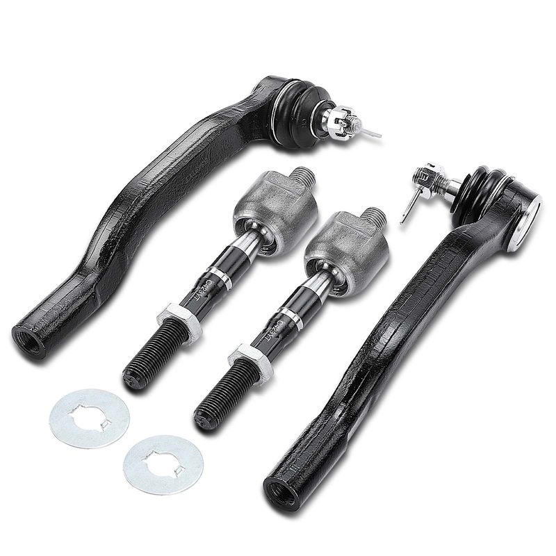 4x Inner & Outer Tie Rod End for Honda Accord 1998-2002 2.3L 3.0L