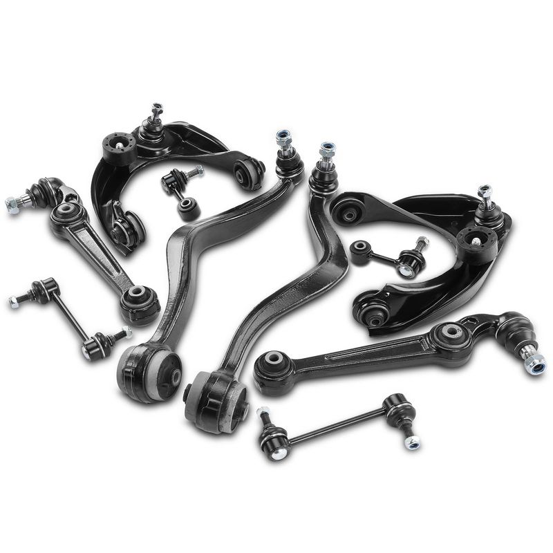 10x Control Arm & Stabilizer Bar Link & Ball Joint for Ford Fusion Lincoln MKZ