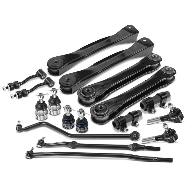 17x Control Arm Stabilizer Bar Link Tie Rod Ball Joint for Jeep Grand Cherokee