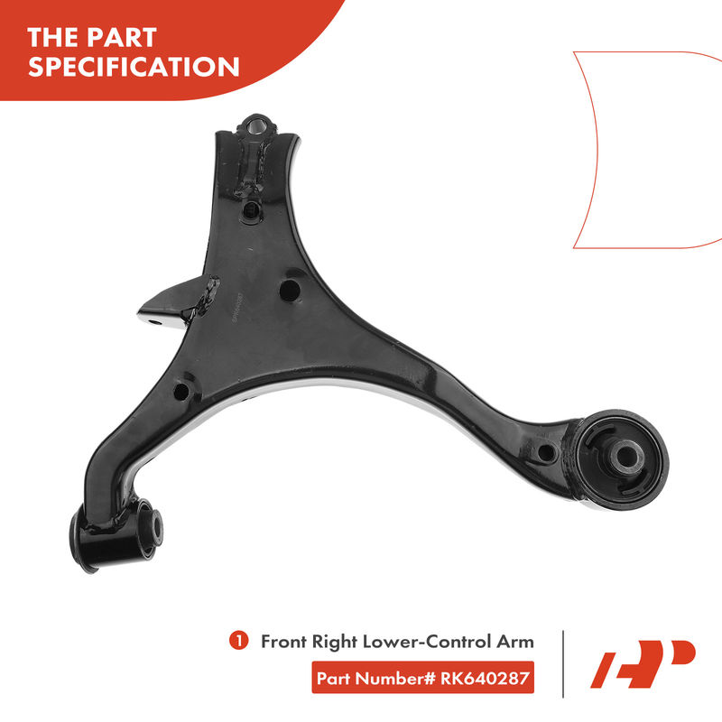 Front Right Lower Suspension Control Arm for Honda Civic 2001-2005 1.3L 1.7L