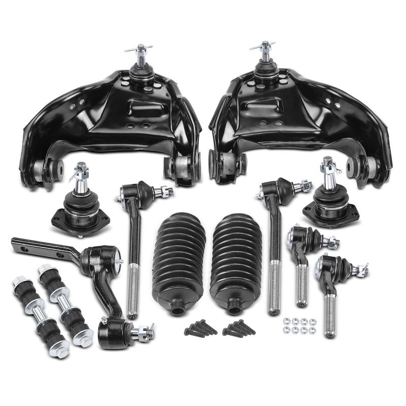 11x Control & Idler Arm with Ball Joint Sway Bar Link Tie Rod End for Chevy GMC
