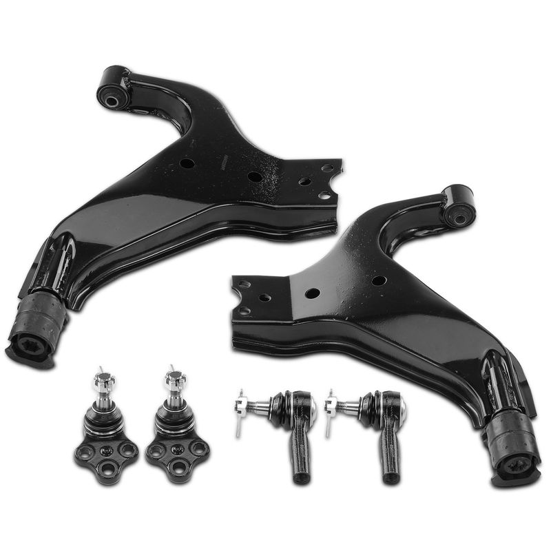6x Control Arm & Tie Rod End & Ball Joint for INFINITI QX4 1997-2003 Nissan 3.3L