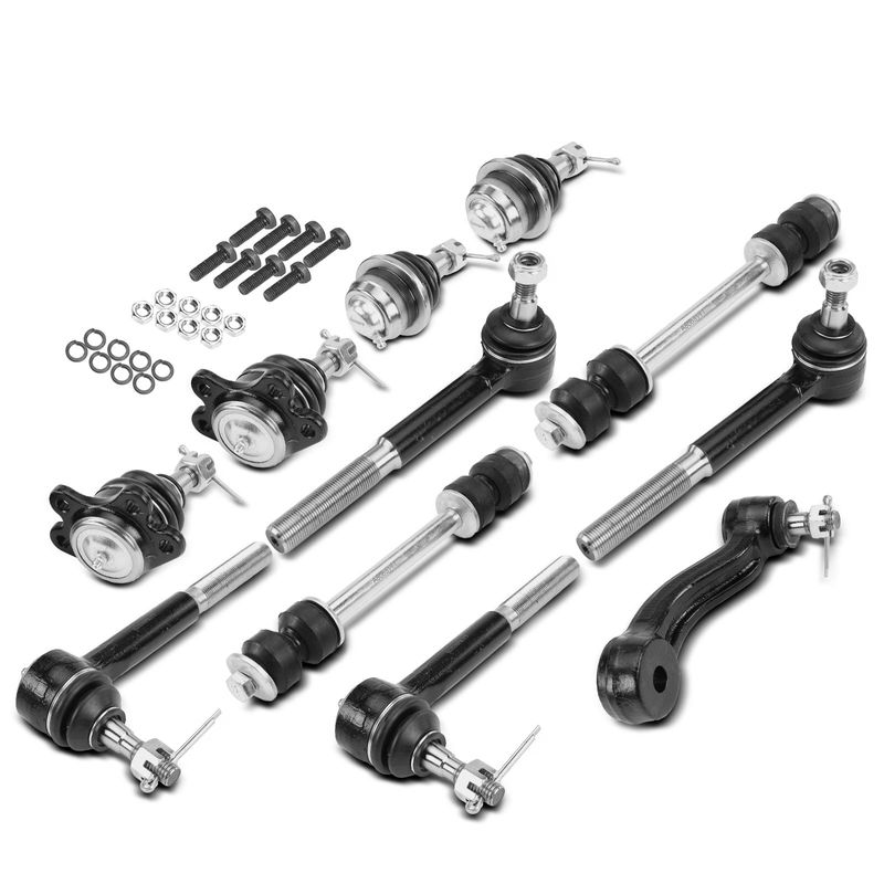 11x Idler Arm with Ball Joint Stabilizer Bar Link Tie Rod for Chevrolet Tahoe