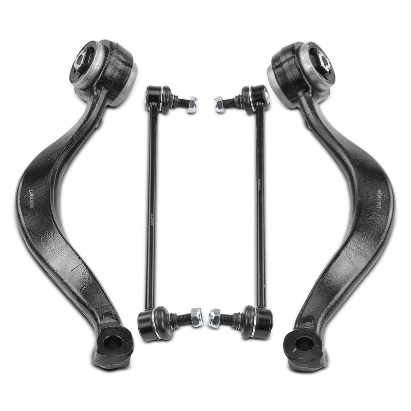 4x Control Arm with Ball Joint & Sway Bars Link for BMW E53 X5 2000-2006