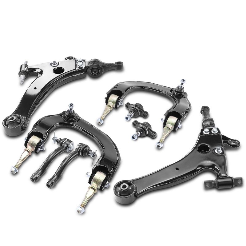 8x Control Arm with Ball Joint & Tie Rod End for Hyundai Sonata Kia Magentis