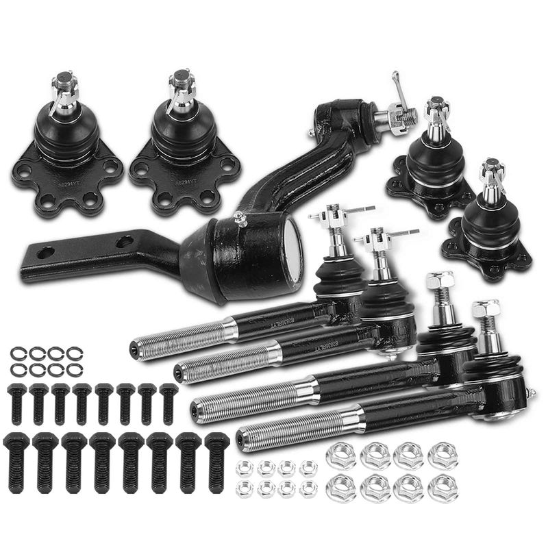 9x Idler Arm & Tie Rod End & Ball Joint for Chevrolet K2500 1988-1992 GMC