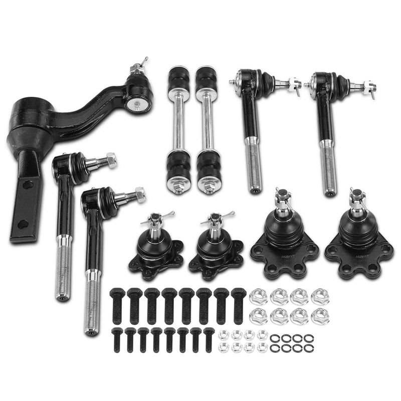 11x Idler Arm & Tie Rod End & Ball Joint for Chevrolet K1500 1988-1992 GMC