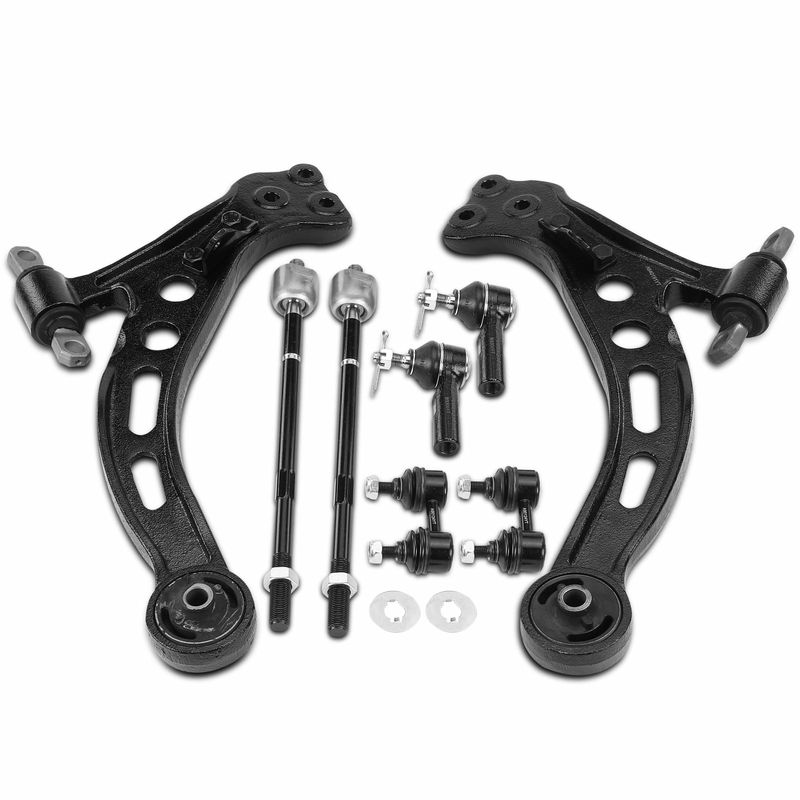 8x Control Arm & Tie Rod End & Stabilizer Bar Link for Toyota Camry Lexus