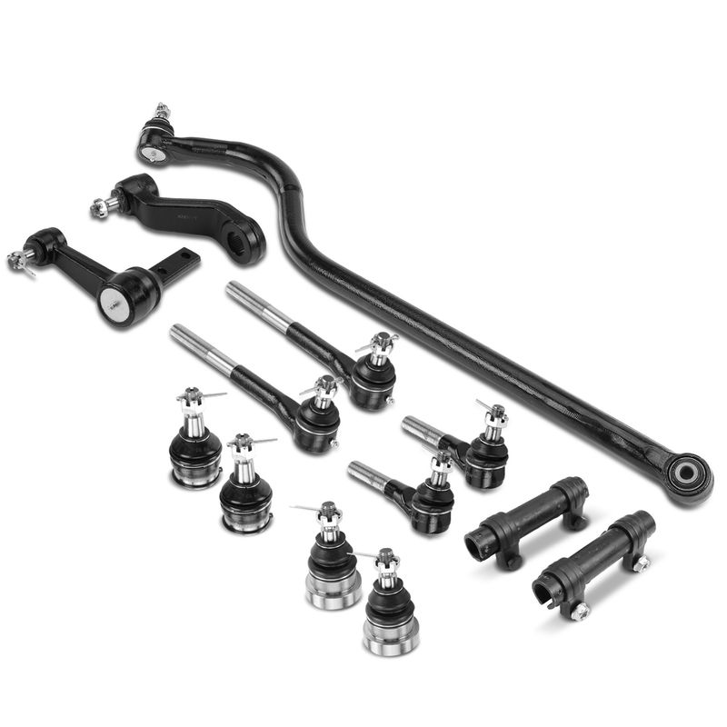 13x Idler Arm Pitman Arm Tie Rod End Ball Joint for Dodge Ram 1500 94-96