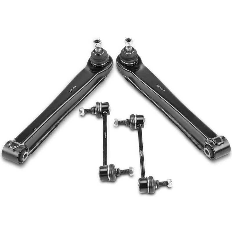4x Control Arm with Ball Joint Sway Bar Link for Hyundai Sonata 1999-2005 Kia