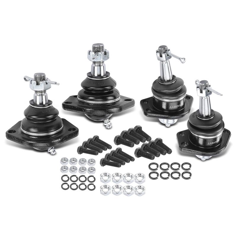 4x Front Upper & Lower Ball Joint for Buick Riviera Cadillac Eldorado GMC Olds