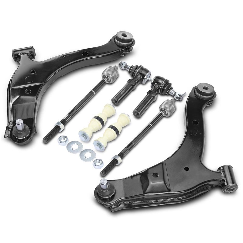 8x Control Arm & Ball Joint Assembly Sway Bar Link for Dodge Neon Plymouth