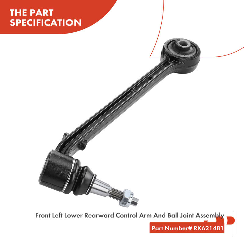 2x Front Lower Rearward Control Arm with Ball Joint for Chevrolet Camaro 10-15