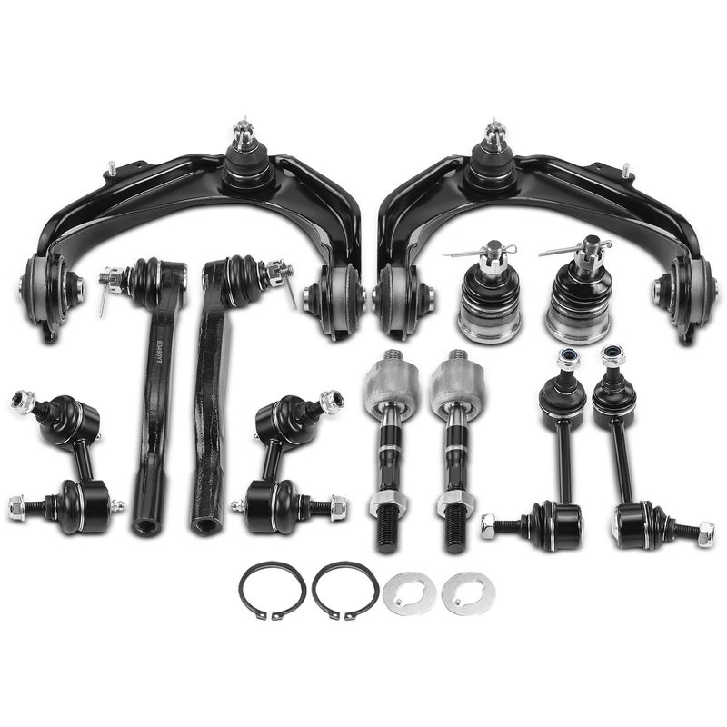 12x Control Arm & Stabilizer Bar Link & Tie Rod End for Honda Accord 1998-2002