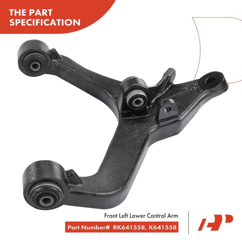4x Control Arm & Ball Joint for Jeep Liberty 2002-2004 L4 2.4L V6 3.7L