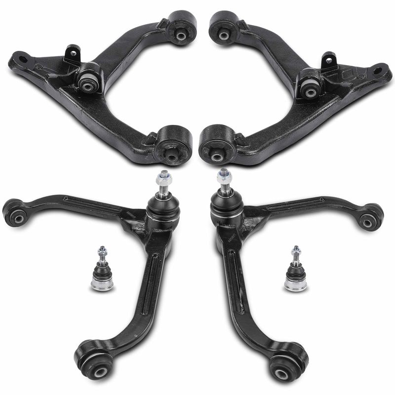 6x Control Arm & Ball Joint for Jeep Liberty 2002-2004 L4 2.4L V6 3.7L