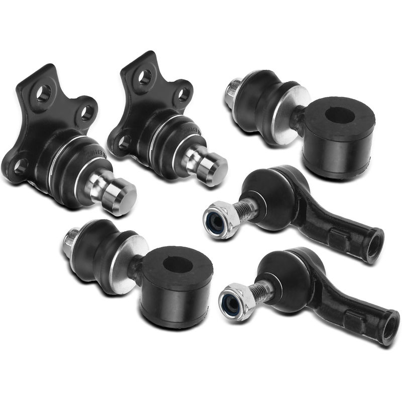 6x Front Stabilizer Bar Link Tie Rod End Ball Joint for Volkswagen Cabrio Golf