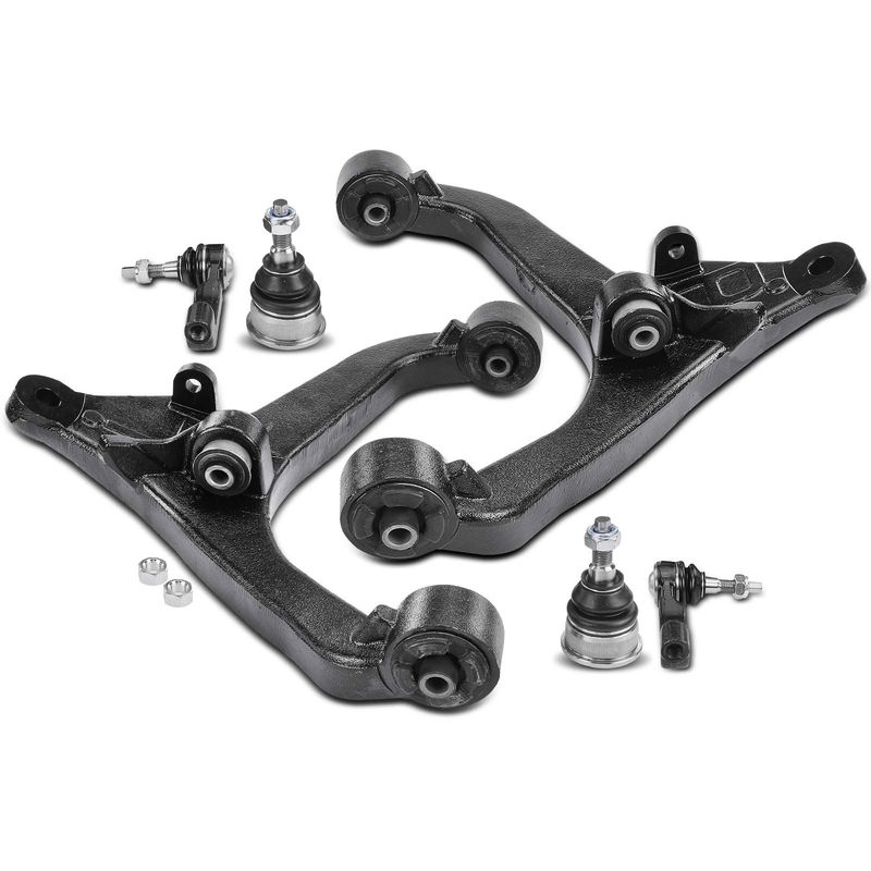 6x Control Arm & Ball Joint & Tie Rod End for Jeep Liberty 2002-2004