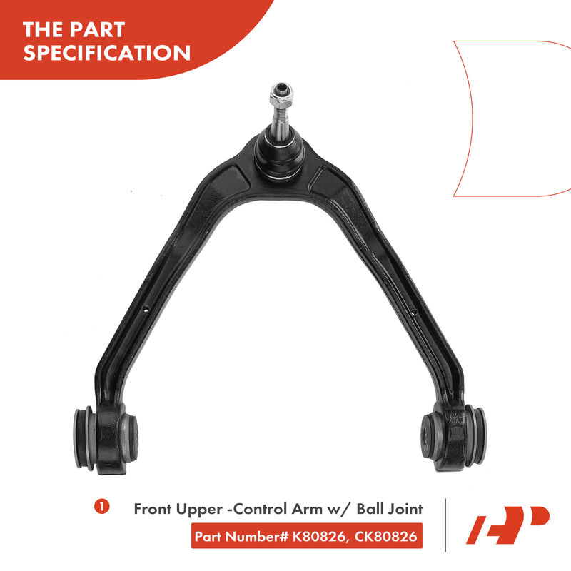 4x Front Control Arm with Ball Joint Front Lower Ball Joint for Chevrolet GMC