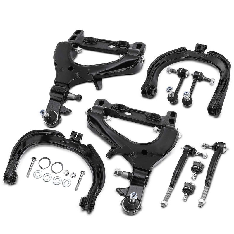 10x Control Arm with Ball Joint Sway Bar Link Tie Rod End for Chevy GMC Olds
