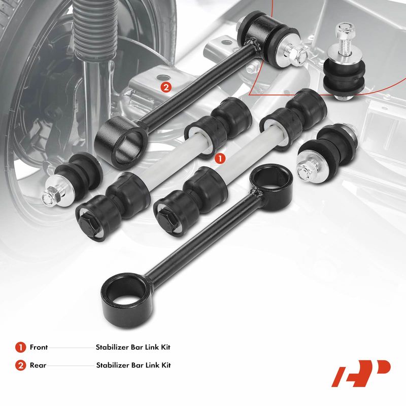 4x Stabilizer Bar Link for Ford F-150 1999-2003 F-150 Heritage 2004 5.4L