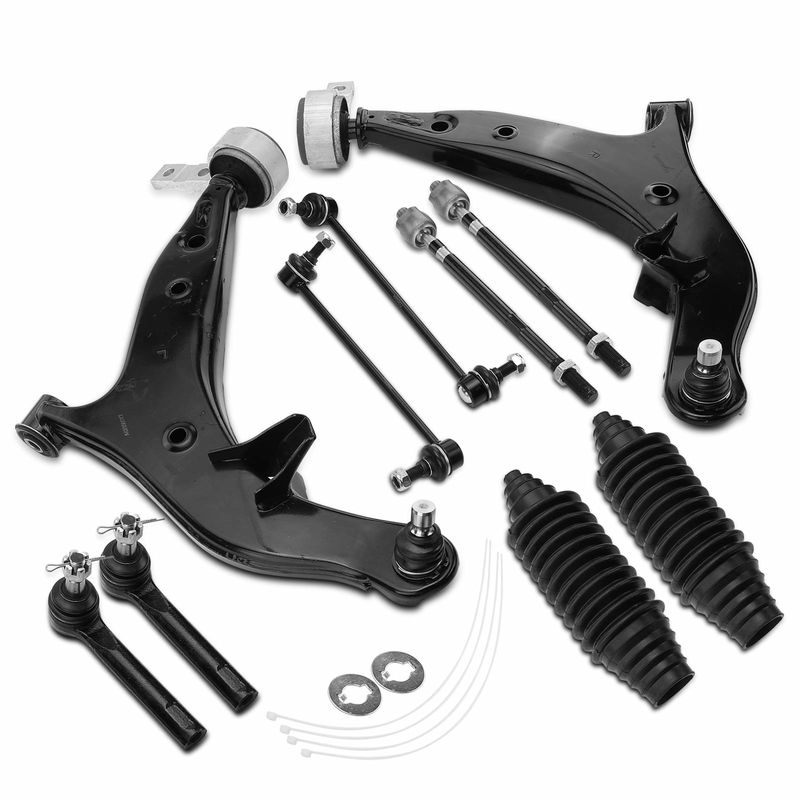 10x Control Arm Ball Joint Sway Bar Tie Rod End for Nissan Quest 2004-2009