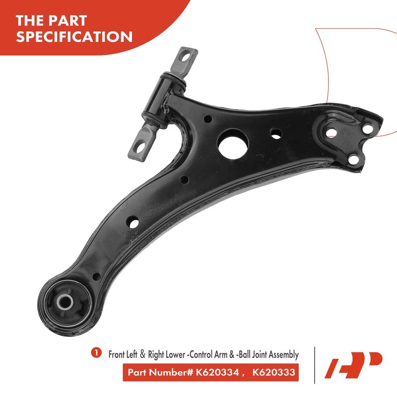 6x Front & Rear Control Arm with Ball Joint Stabilizer Bar Link for Lexus Toyota