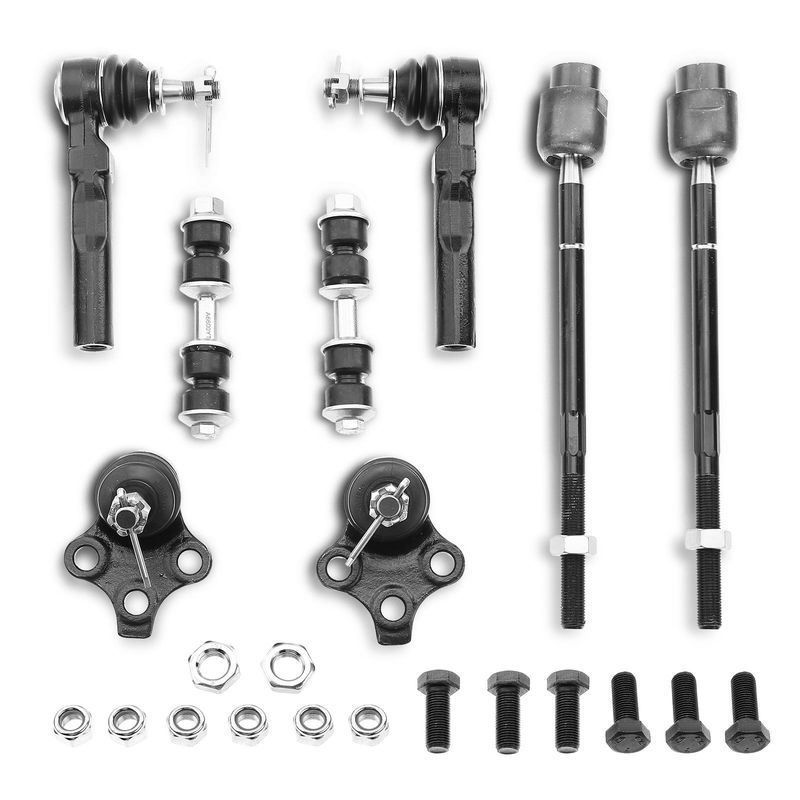 8x Front Stabilizer Bar Link with Ball Joints Tie Rod End for Chevrolet Pontiac