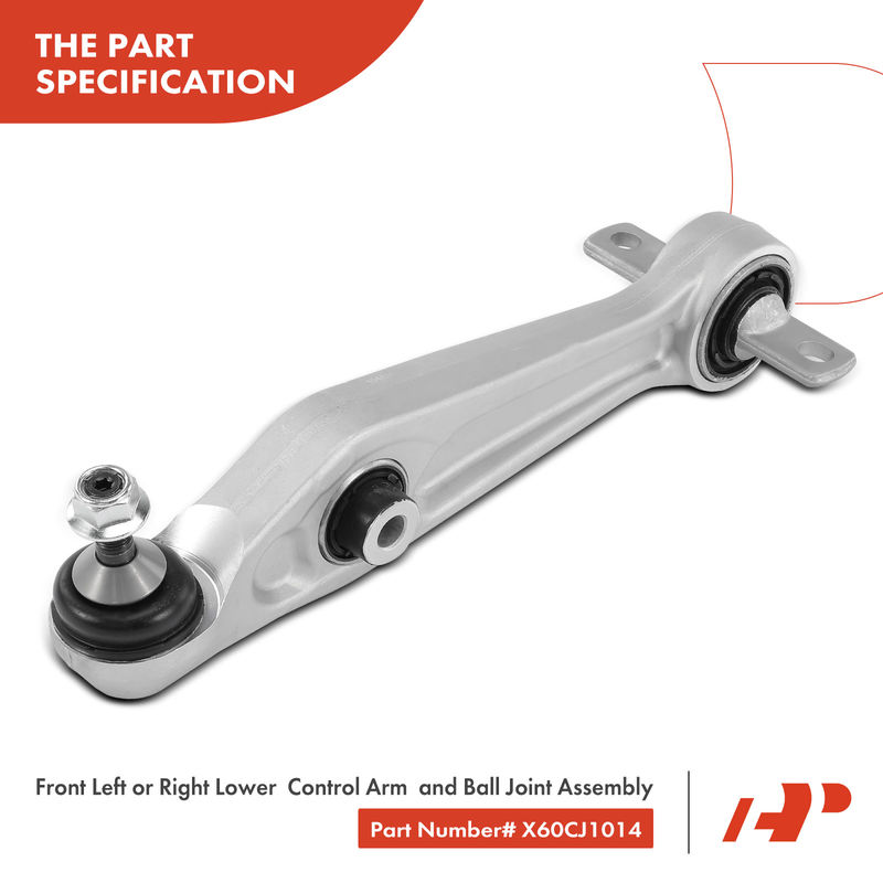 Front Left or Right Lower Control Arm with Ball Joint for Tesla 3 2017-2021