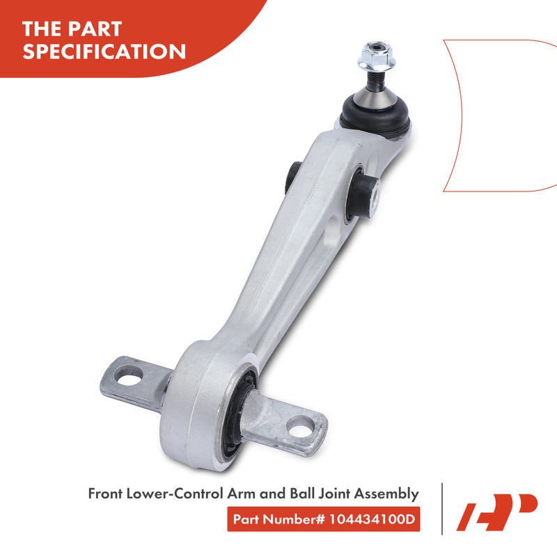 2x Front Left & Right Lower Control Arm with Ball Joint for Tesla 3 2017-2021