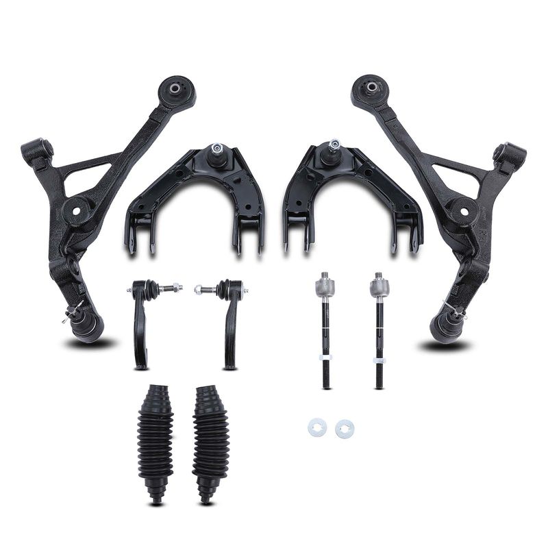 10x Front Control Arm & Tie Rod End & Ball Joint Assembly for Chrysler Cirrus