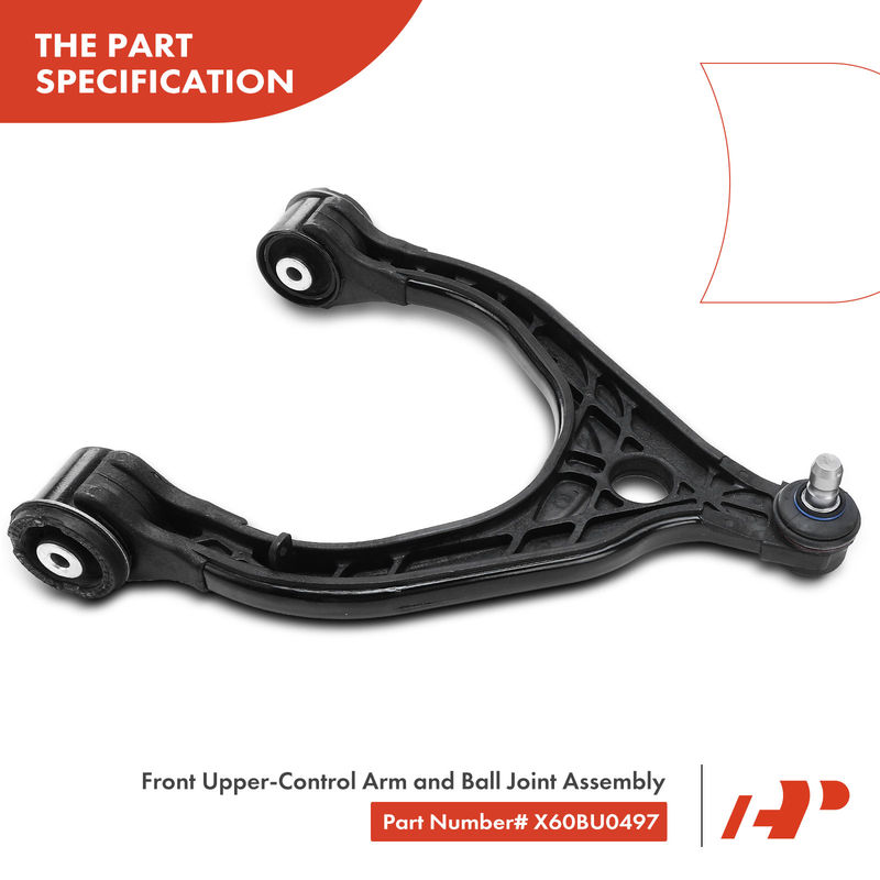 2x Front Upper Control Arm with Ball Joint for Tesla X 2016-2021 ELECTRIC