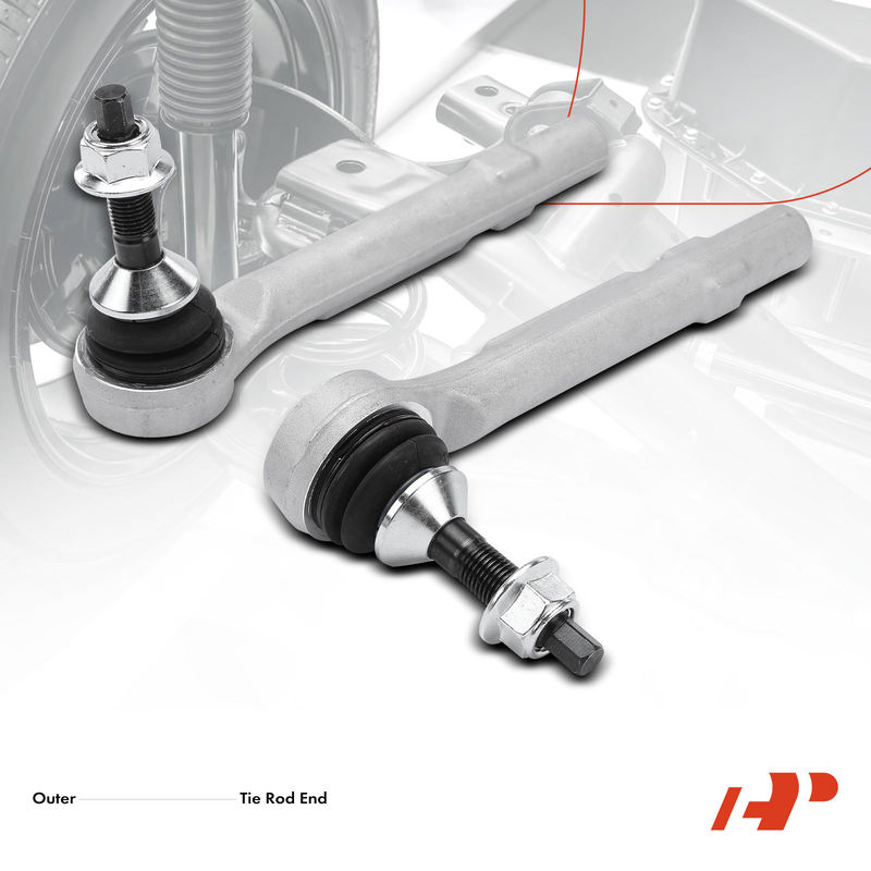 2x Front Outer Tie Rod End for Tesla S X 2016-2021 ELECTRIC