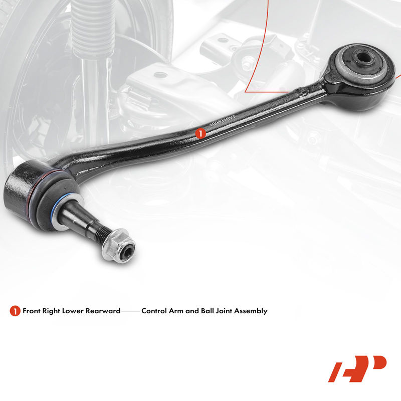 Front Right Lower Rearward Control Arm with Ball Joint for BMW E53/E70 X5 00-06