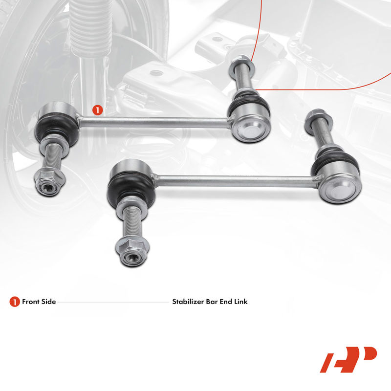 2x Front Stabilizer Sway Bar End Link for Lincoln Aviator 2020-2022 V6 3.0L