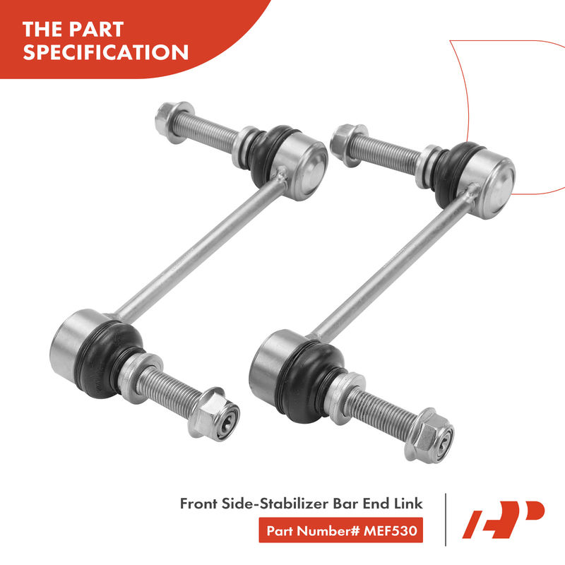 2x Front Stabilizer Sway Bar End Link for Lincoln Aviator 2020-2022 V6 3.0L