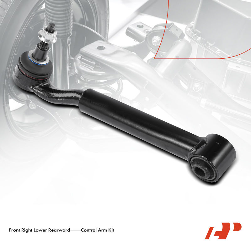 Front Right Lower Rearward Control Arm with Ball Joint for Ford Mustang 15-20