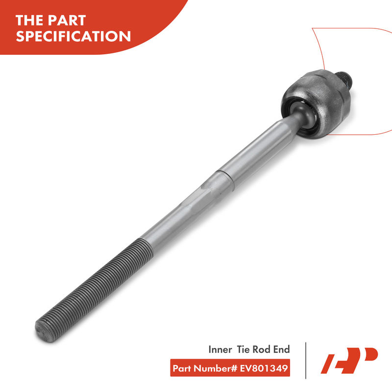2x Front Inner Steering Tie Rod End for Ford Mustang 2015-2019